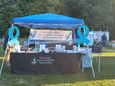 Picture of Paula's Promise tent from event
