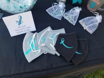 Picture of masks created by Paula's Promise